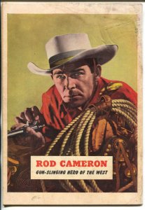 Rod Cameron Western #4-1950-Fawcett-photo cover-VG-