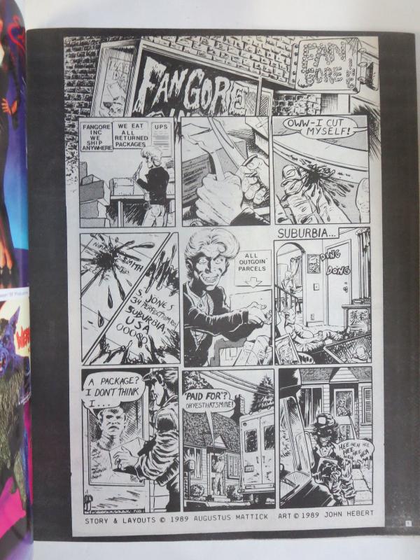 Fantaco 1989 Horror Yearbook Monsters Zombies Movies Vampires From Hell ++