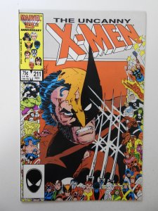 The Uncanny X-Men #211 (1986) VF- Condition!