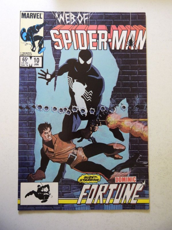 Web of Spider-Man #10 (1986) VF Condition