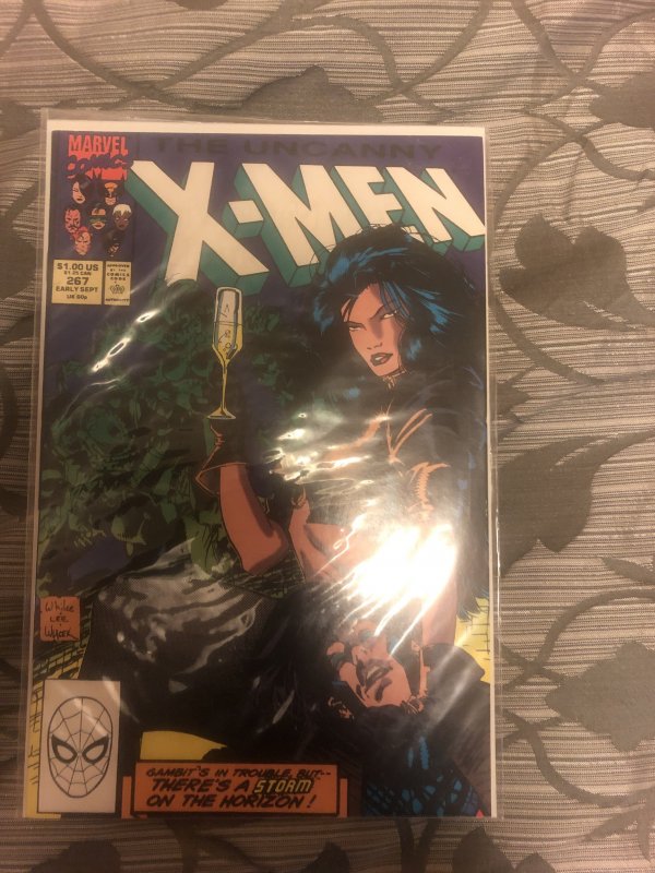 X men 267 2nd gambit appearance