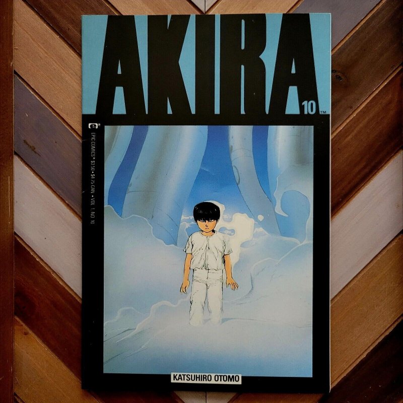 AKIRA #10 FN/VF (Epic 1988) HIGH GRADE 1st Print! Katsuhiro Otomo story and art