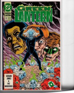 Green Lantern #8 Direct Edition (1991) 9.2 NM-