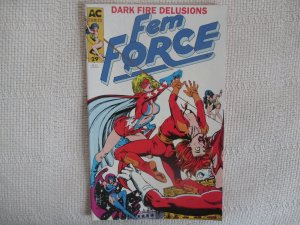 1990 Dark Fire Delusions Fem Force #29 AC Comics 8.0 VF