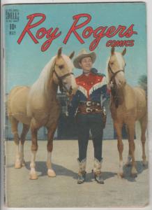 Roy Rogers Comics #5 (May-48) FN- Mid-Grade Roy Rogers
