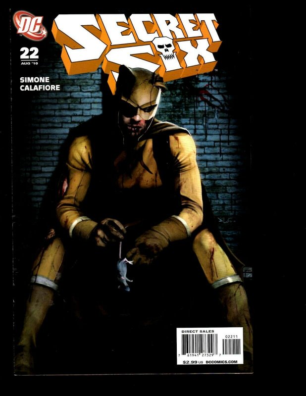 12 Secret Six DC Comics #13 14 15 16 17 18 19 20 21 22 23 24 Blackest Night GK33 