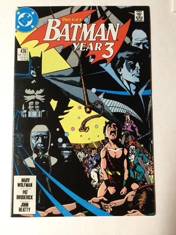 Batman 436 Nm Near Mint