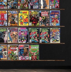Huge Lot 150+ Comics with The New Mutants, Nightmask, Iron Man & More!
