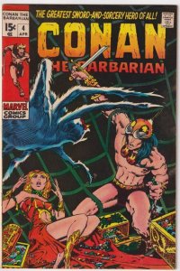 Conan the Barbarian #4 (1971) Barry Windsor Smith!