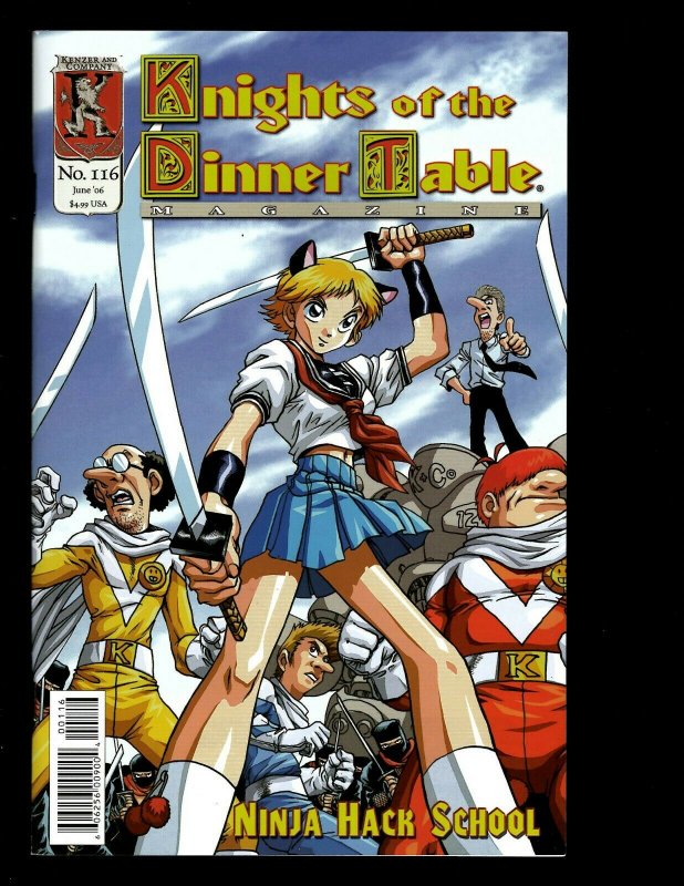 12 Knights Dinner Tab Comics 104 105 106 107 108 109 111 112 113 114 116 117 GB4 