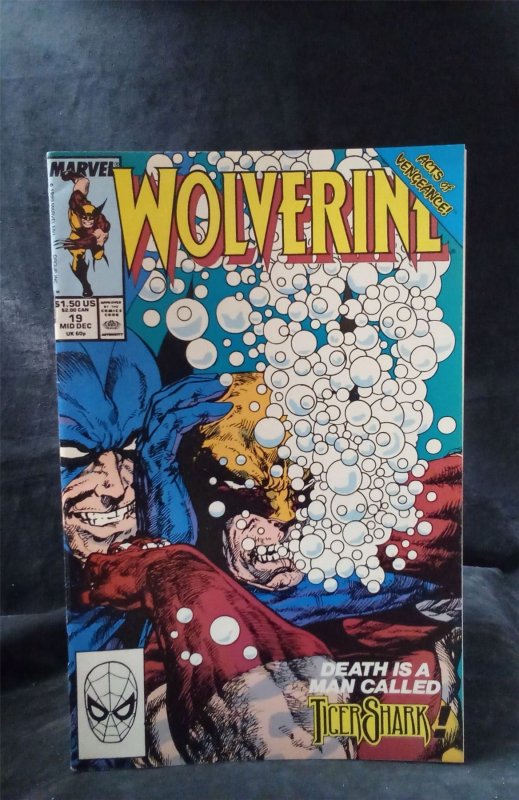Wolverine #19 1989 Marvel Comics Comic Book