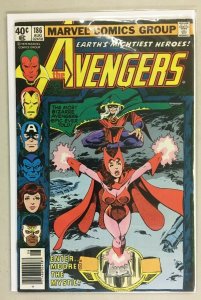 Avengers #186 Newsstand 1st app. CHTHON 6.0 FN (1979)