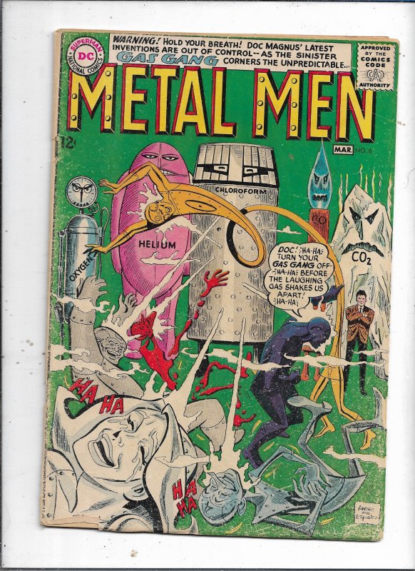 Metal Men #6  (1964)  GD/VG