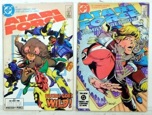 Atari Force Lot of 2 #3, 4 (1984) DC Comics 1st Print Comic Books