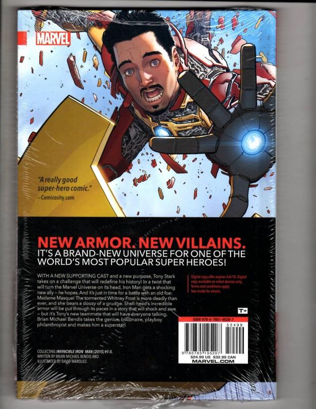 Invincible Iron Man Vol. # 1 Marvel Comics SEALED HARDCOVER Graphic Novel J300
