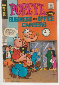Popeye Career Education Series # E-10  Popeye Office Worker !
