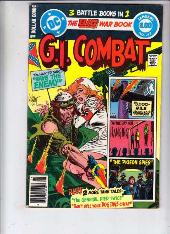 G.I. Combat #217 (Jan-80) VF/NM High-Grade The Haunted Tank