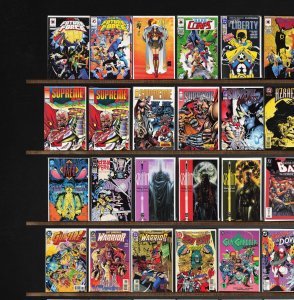 Huge Lot 140+ Comics with X-O Manowar, Hawk And Dove & More!