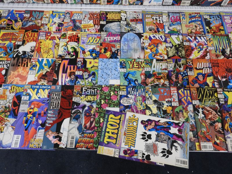 Huge Lot 190+ Comics W/ X-Men, Avengers, Venom, +More! Avg VF- Condition!