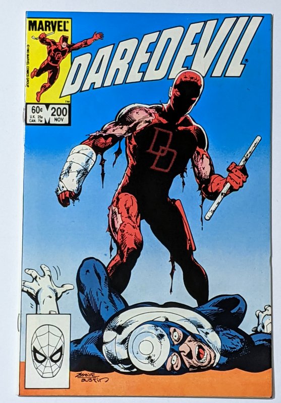 Daredevil #200 (Nov 1983, Marvel) NM- 9.2 Black Widow Bullseye & Kingpin app