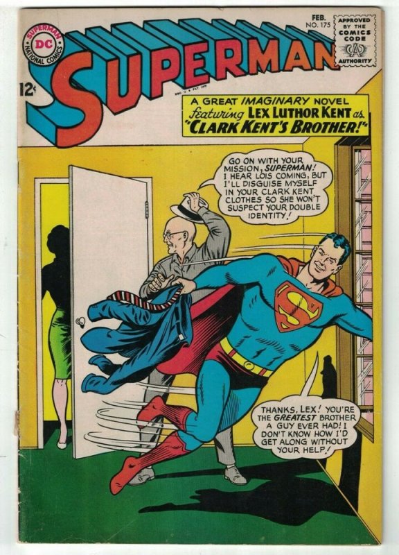 Superman (1st Series) #175 VG; DC | save on shipping - details inside 