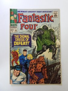 Fantastic Four #58 (1967) GD+ condition