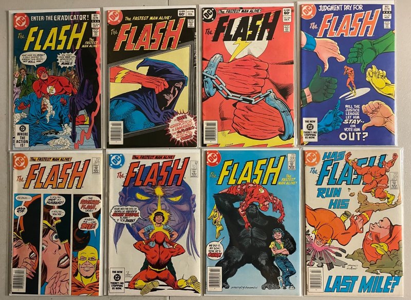 Flash lot #300-350 (last issue) DC (average 6.0 FN) 30 diff (1981-'85)