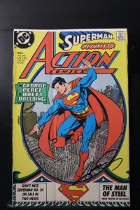 Action Comics #643 Direct Edition (1989) *SIGNED*