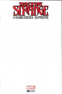 Doctor Strange sorcerers Supreme 1 Blank Sketch Variant NM