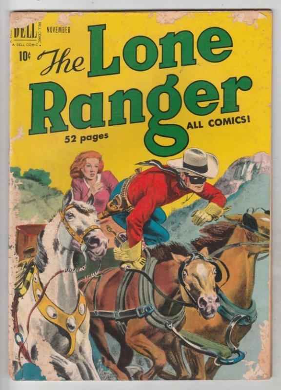 Lone Ranger, The 29 strict 1950 GD Affordable-Grade The Lone Ranger Tonto Silver