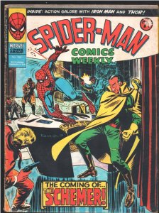Spider-man Comics Weekly #104 1975-Schemer-Thor-Jack Kirby-Iron Man-Don Heck