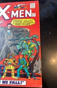 The X-Men #22 (1966)Divided we fall porcupine plant man