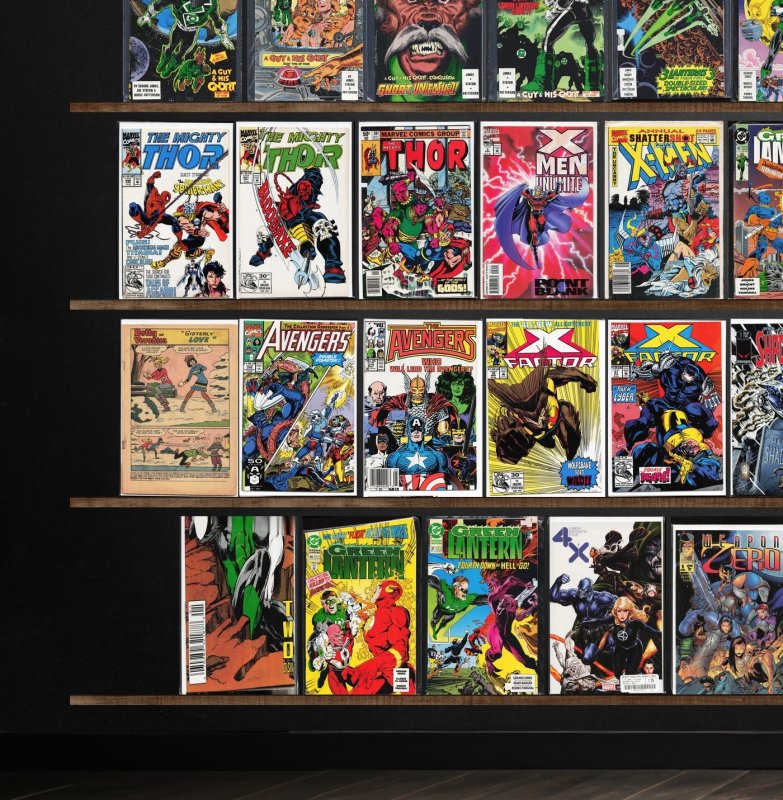 Huge Lot 140+ Comics with Green Lantern, Weapon Zero, Spider-Man: India & More!