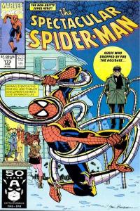 Spectacular Spider-Man (1976 series) #173, VF+ (Stock photo)