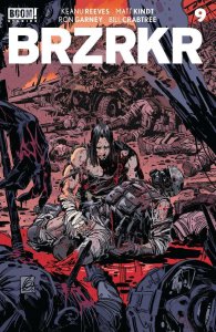 BRZRKR (BERZERKER) # 9 Foil Cover C NM Boom! Studios [H2]