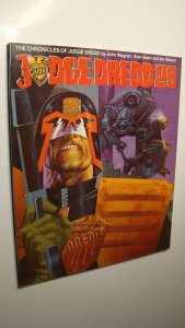 GRAPHIC NOVEL - JUDGE DREDD 25 *HIGH GRADE RARE* UK VIGILANTE CHRONICLES