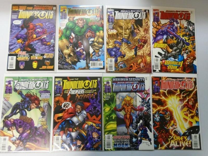 Thunderbolts Comic Lot From:#0-46 Some Variants, 48 Different 8.0/VF (1997-2001)