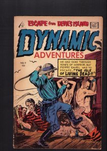 Dynamic Adventures #9 - EVERETT KINSTLER COVER! (4.0/4.5) 1958