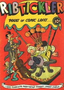 Ribtickler (1945 series) #1, VG+ (Stock photo)