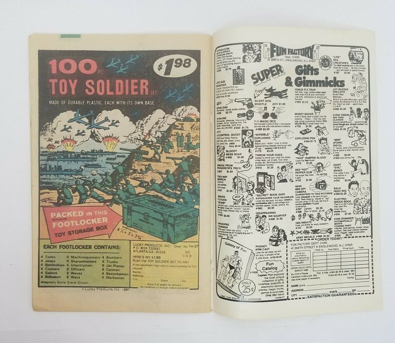 Unexpected #212 (1981) Corpses in Quicksand DC Comics  