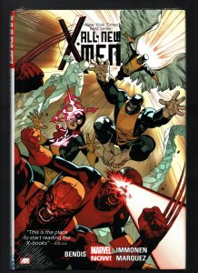 ALL NEW X-MEN HC #01 (2014) DELUXE ED. | STUART IMMONEN | 1ST PRINT | HARDCOVER