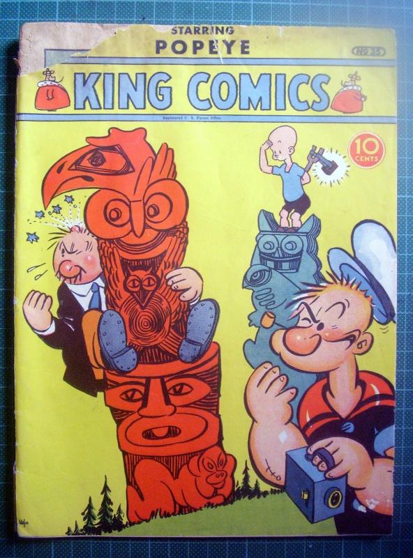 Popeye golden age 1939 King comics number 35 