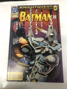Knightquest Batman # 502 (1993) Variant • DC Comics • Signed By Mike Manley