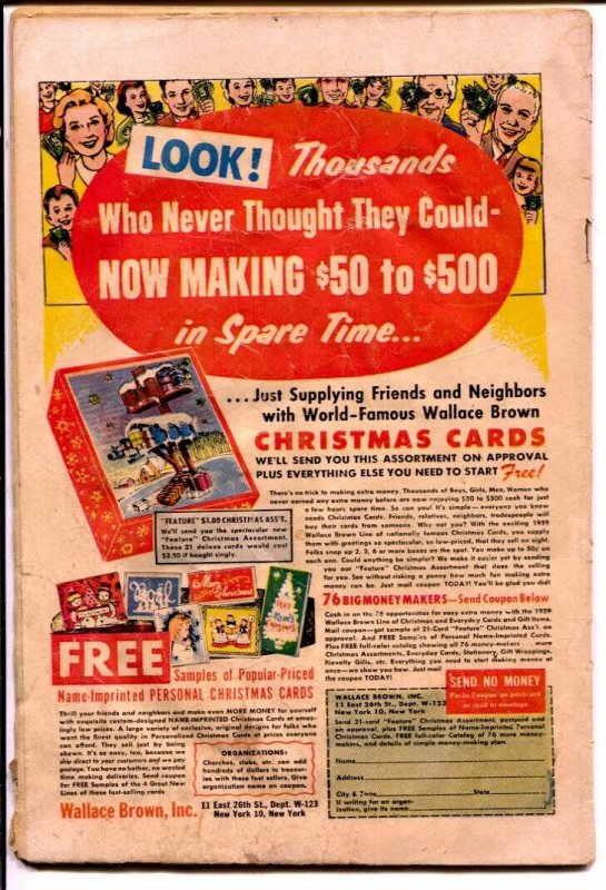 Atomic Mouse #33 1959-Charlton-Superhero funny animals-FR