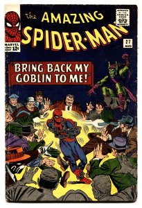 Amazing Spider-Man #27 comic book-Green Goblin-Marvel 1965