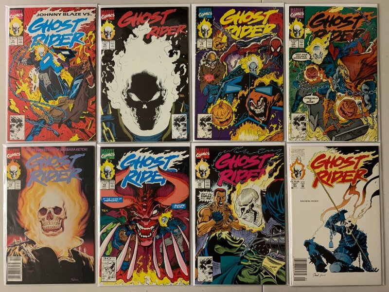 Ghost Rider comics lot #2-84 + annual 48 diff avg 6.5 (1990-97)