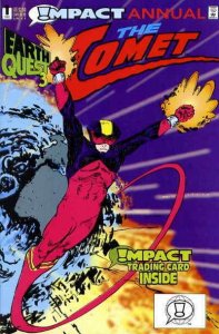 Comet, The (Impact) Annual #1 VF/NM ; Impact | EarthQuest 3 with card