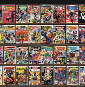 Huge Lot 150+ Comics with Marvel Comics Presents, Marvel Tales & More!