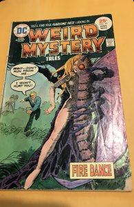 WEIRD MYSTERY TALES #19 : DC comic 6/75 Gd-; READER / FILLER, horror butterfly