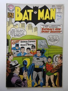 Batman #151 VG Condition ink on fc and 1st page